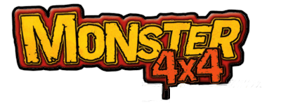 Monster 4x4: Stunt Racer title screen for Wii